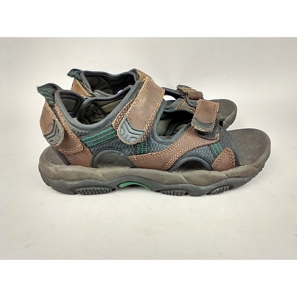 Sonoma Goods for Life Tidal Mens Brown Leather Sport Sandals Size 9M 74 651